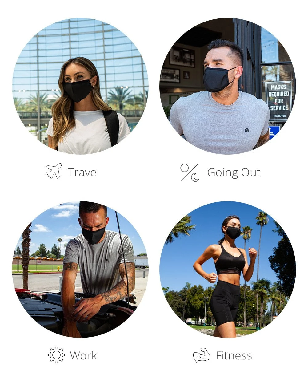 White Label Masks & Bandanas Trip Buddies Face Mask 6 White Label Masks & Bandanas Trip Buddies Face Mask