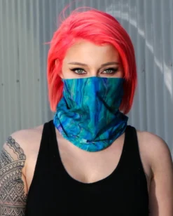J.S. Industry Corp Acid Lagoon Seamless Mask Bandana Masks & Bandanas