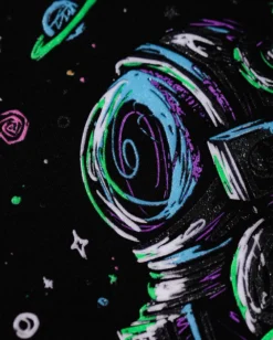 INTO THE AM Astro Arcade Glow-in-the-Dark Tee