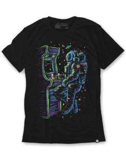 INTO THE AM Astro Arcade Glow-in-the-Dark Tee