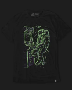 INTO THE AM Astro Arcade Glow-in-the-Dark Tee
