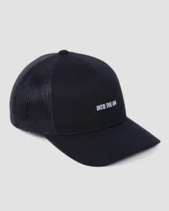 INTO THE AM Basic Label Trucker Hat Hats