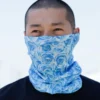 Andrew - Agent Masks & Bandanas Field Of Roses Seamless Mask Bandana - Blue