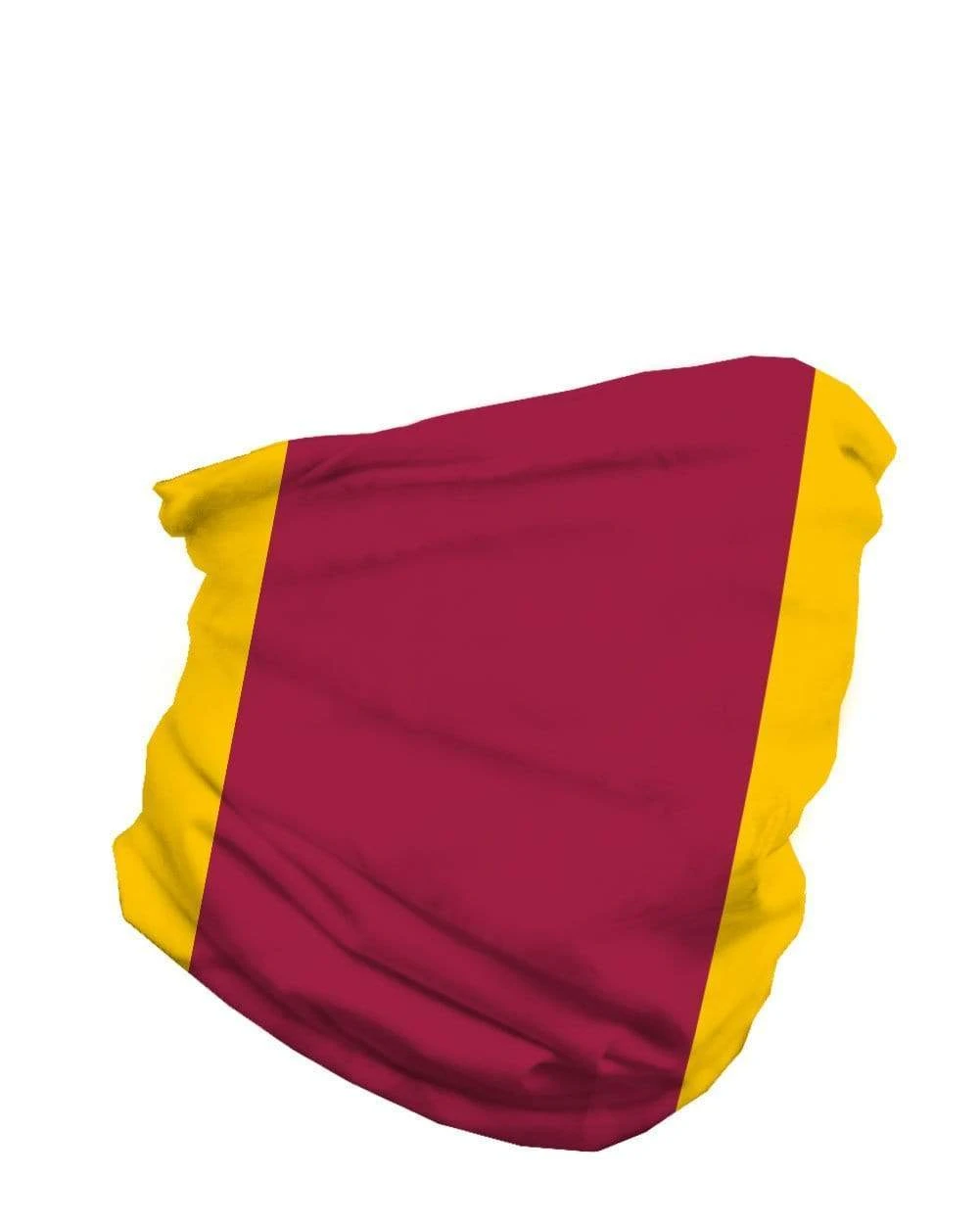 INTO THE AM Masks & Bandanas Cardinal And Yellow Seamless Mask Bandana 6 INTO THE AM Masks & Bandanas Cardinal And Yellow Seamless Mask Bandana