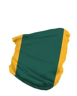 INTO THE AM Masks & Bandanas Dark Green And Gold Seamless Mask Bandana