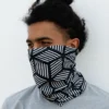 J.S. Industry Corp Masks & Bandanas Cubed Illusions Seamless Mask Bandana