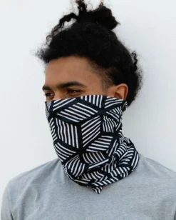 J.S. Industry Corp Masks & Bandanas Cubed Illusions Seamless Mask Bandana