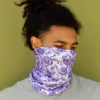 J.S. Industry Corp Masks & Bandanas Violet Roses Seamless Mask Bandana