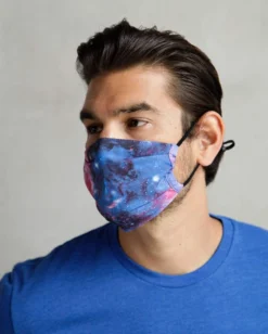 Fydelity Masks & Bandanas Galaxy Face Mask