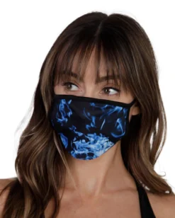 Nylon Masks & Bandanas Ignition Flame Face Mask