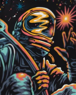 INTO THE AM Best Sellers Lunar Harvest Glow-in-the-Dark Tee