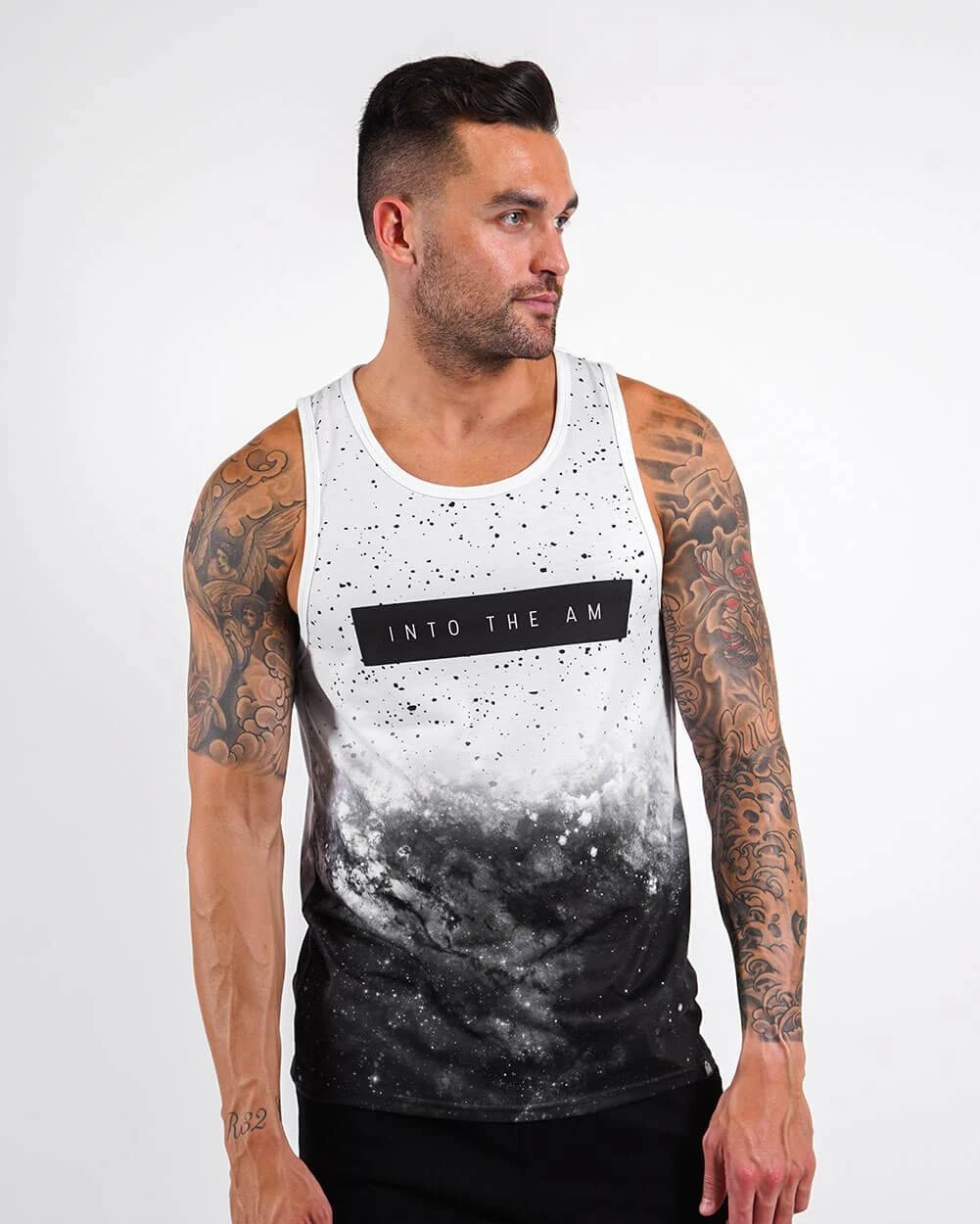 INTO THE AM Galaxy Splatter Tank T-Shirts & Tanks 4 INTO THE AM Galaxy Splatter Tank T-Shirts & Tanks