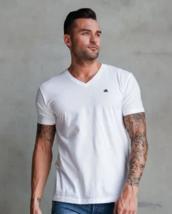 INTO THE AM Basic V-Neck Tee Best Sellers