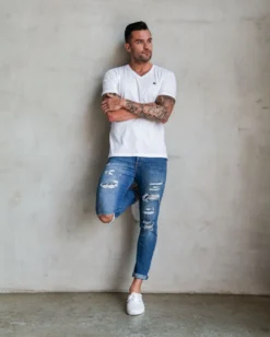 INTO THE AM Basic V-Neck Tee Best Sellers