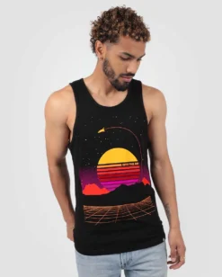 INTO THE AM T-Shirts & Tanks Digital Space Tank