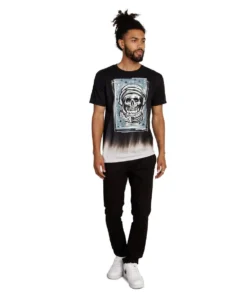 INTO THE AM AstroHead Tie-Dye Tee T-Shirts & Tanks