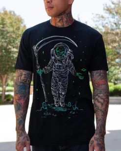 INTO THE AM Astroreaper Glow-in-the-Dark Tee T-Shirts & Tanks