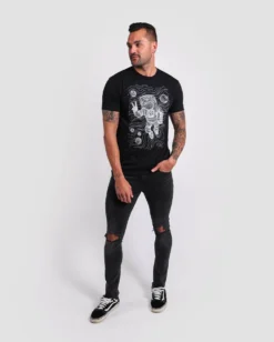 INTO THE AM Space Waves Glow-in-the-Dark Tee