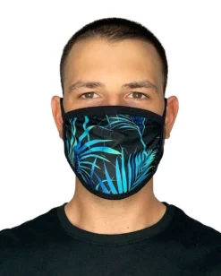 White Label Midnight Jungle Face Mask Masks & Bandanas