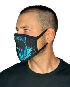 White Label Midnight Jungle Face Mask Masks & Bandanas