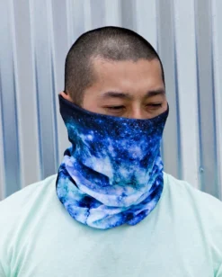 INTO THE AM Masks & Bandanas Nebula Skies Seamless Mask Bandana
