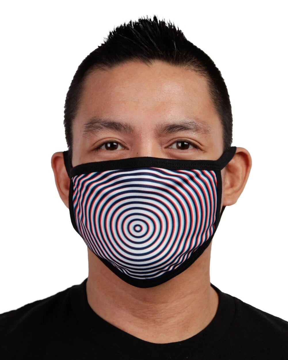 White Label Optical Illusion Face Mask Masks & Bandanas 3 White Label Optical Illusion Face Mask Masks & Bandanas
