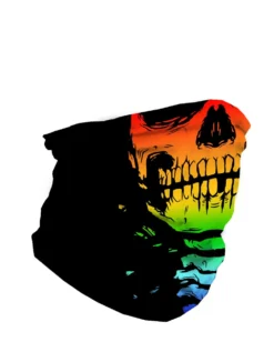 J.S. Industry Corp Rainbow Skeleton Seamless Mask Bandana