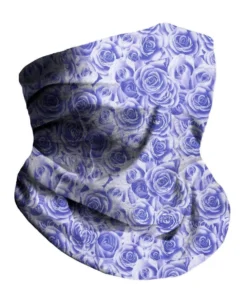 J.S. Industry Corp Masks & Bandanas Violet Roses Seamless Mask Bandana