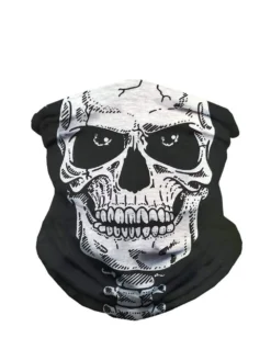 J.S. Industry Corp Masks & Bandanas Skeleton Face Seamless Mask Bandana