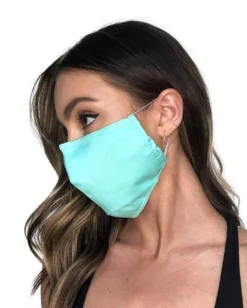 Nylon Solid Color Face Mask Masks & Bandanas