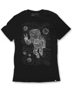INTO THE AM Space Waves Glow-in-the-Dark Tee
