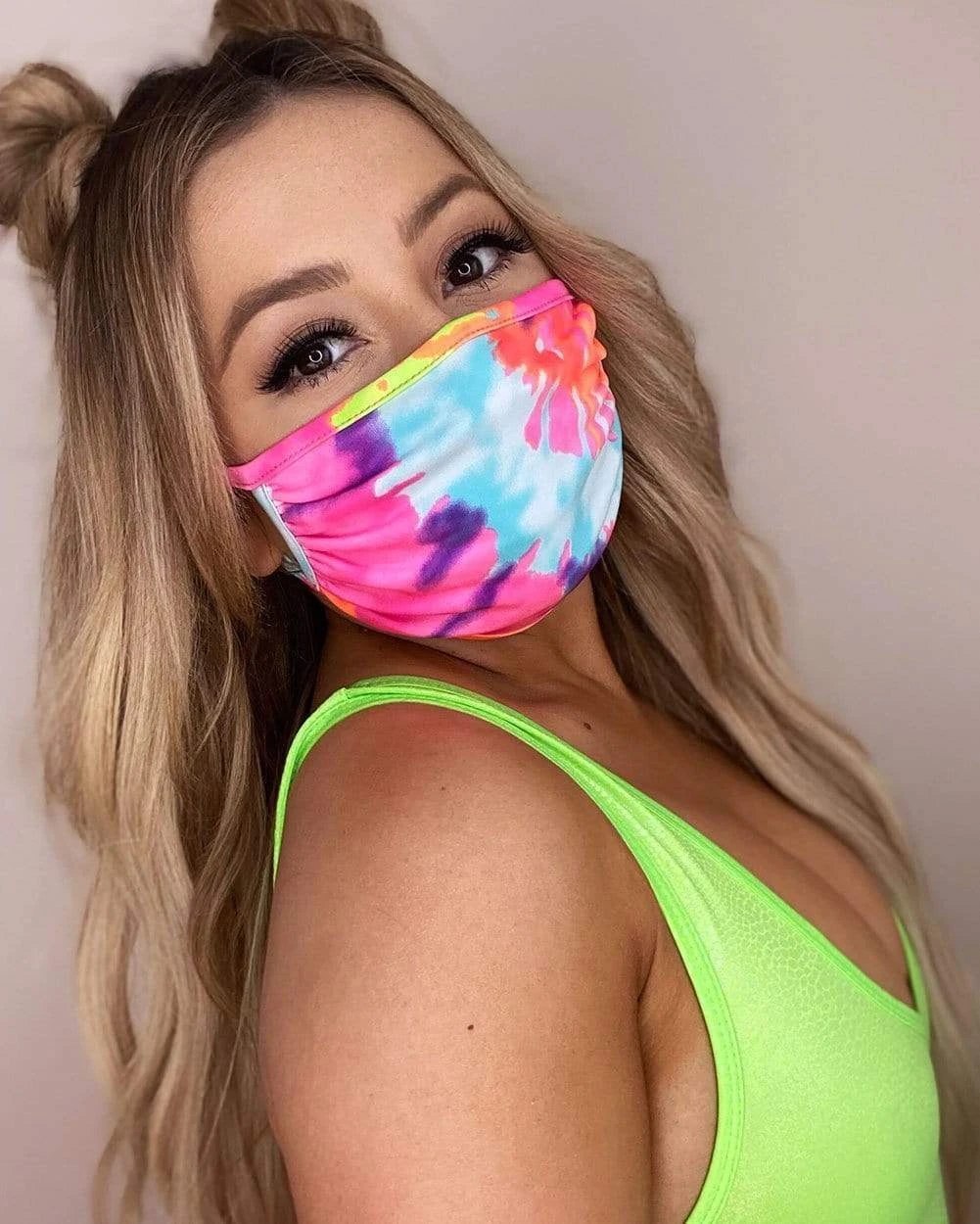 Day G Masks & Bandanas Sunshine Tie Dye Face Mask 3 Day G Masks & Bandanas Sunshine Tie Dye Face Mask