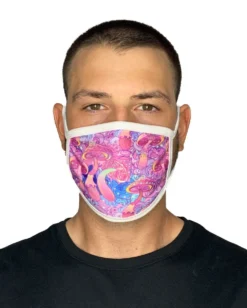White Label Masks & Bandanas Trip Buddies Face Mask