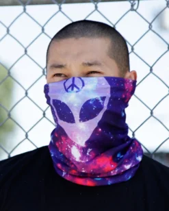 Kimtex We Rave In Peace Seamless Mask Bandana Masks & Bandanas