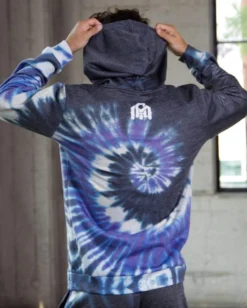 INTO THE AM Whirlpool Purple Tie-Dye Hoodie Hoodies 11 INTO THE AM Whirlpool Purple Tie-Dye Hoodie Hoodies