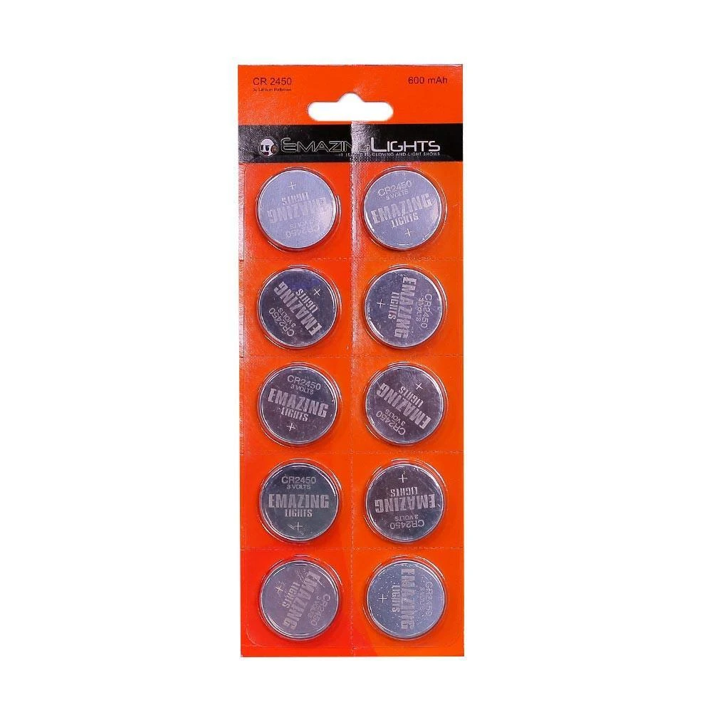 EmazingLights CR2450 Batteries Gloving Parts & Batteries 5 EmazingLights CR2450 Batteries Gloving Parts & Batteries